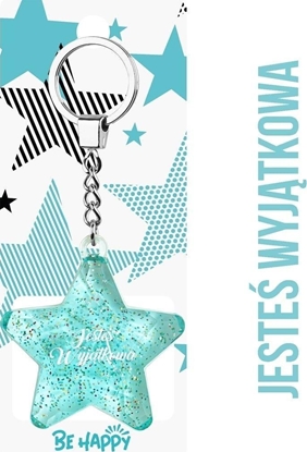Picture of Brelok gwiazdka Jeste Wyjtkowa