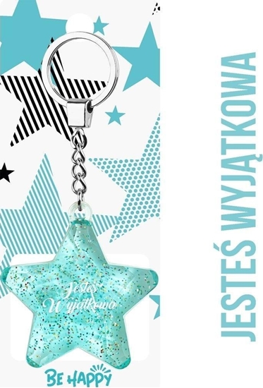Picture of Brelok gwiazdka Jeste Wyjtkowa