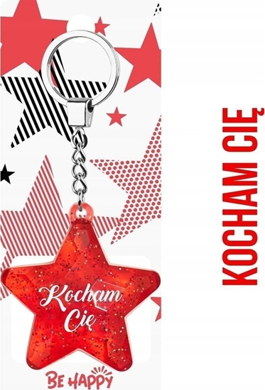 Изображение Brelok gwiazdka Kocham Ci
