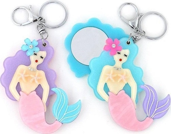 Picture of Brelok syrenka z lusterkiem MIX