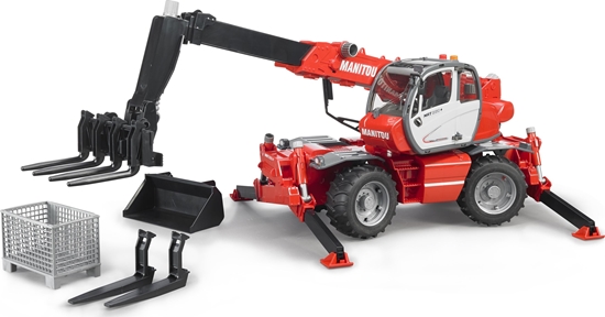 Изображение Bruder Manitou teleskopowy MRT 2150 z akcesoriami (02129)