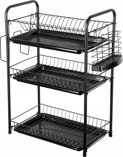 Изображение Brunbeste SUSZARKA DO NACZY 3-POZIOMOWA OCIEKACZ 48 X 24 X 52 CM BRUNBESTE BB-3413