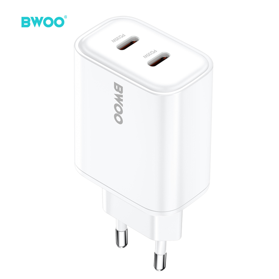 Picture of BWOO CDA206 PD wall charger 1x USB-C port 35W whit