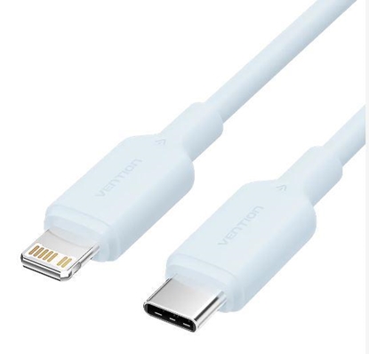 Изображение CABLE USB-C TO LIGHTNING/1M BLUE LAKSF VENTION