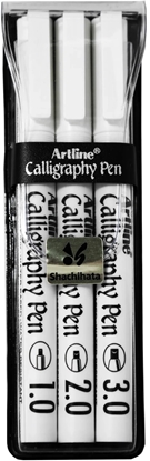 Attēls no Calligraphy Pen Artline 3-sæt sort