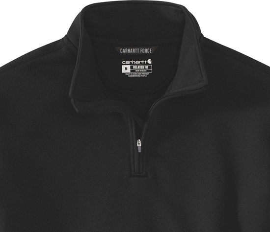 Picture of Carhartt Bluza Carhartt Quarter Zip Mid Mock Neck Black
