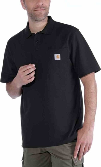 Изображение Carhartt Koszulka Carhartt Polo Contractor Work Black