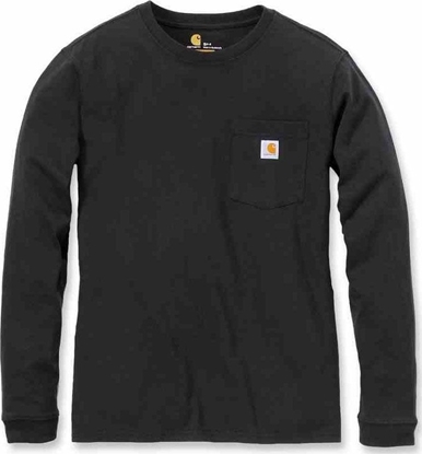 Изображение Carhartt Koszulka Carhartt WK126 Workwear Pocket L/S Black