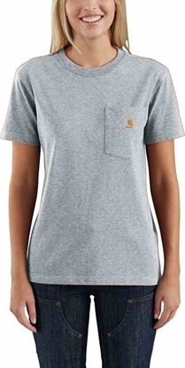Изображение Carhartt Koszulka Carhartt WK87 Workwear Pocket S/S Grey