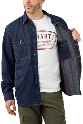 Изображение Carhartt Ocieplana Koszula Carhartt Relaxed Denim Glacier