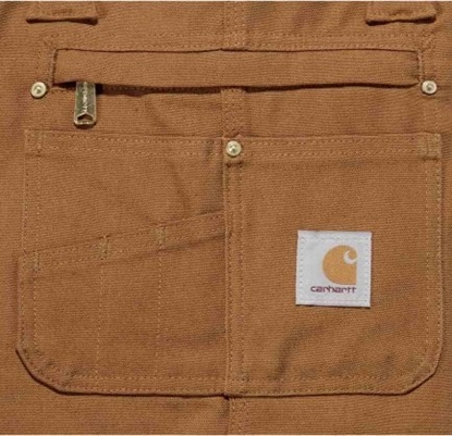 Изображение Carhartt Ogrodniczki Bib Overall Brown wW34/L32