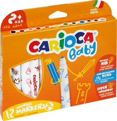 Picture of Carioca PISAKI BABY MAXI POINT SUPER CARIOCA 12 KOLORÓW