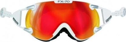 Изображение Casco Gogle narciarskie FX-70 Carbonic white orange L