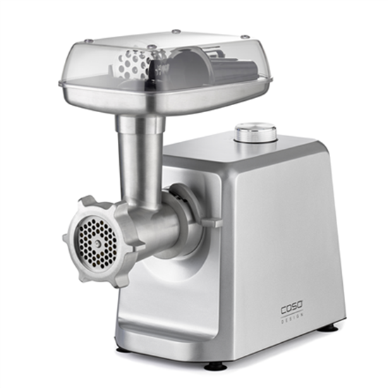 Picture of Caso  Meat Mincer  FW 2500  Stainless Steel  2500 W  Number of speeds 2  Throughput (kg/min) 2.5  3 stainless steel cutting plates (3