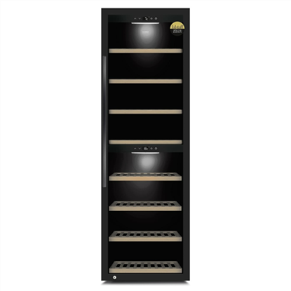 Attēls no Caso  Smart Wine Cooler  WineExclusive 180  Energy efficiency class G  Free standing  Bottles capacity 180 bottles  Cooling type Compr