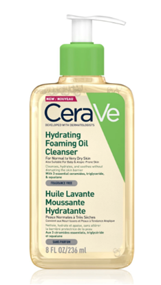 Attēls no CeraVe Hydrating Oil-based foam 236 ml