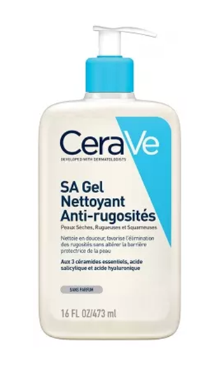 Изображение CeraVe SA Smoothing Cleanser Cleansing gel 473 ml