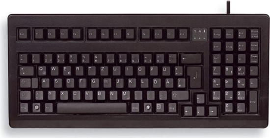 Picture of Cherry G80-1800 tastatūra Mājas USB QWERTZ Vācu Melns