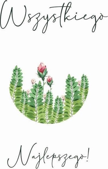 Picture of Clear Creation Karnet Swarovski kwadrat CL4011_PO Najlepszego