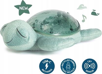 Attēls no Cloud B Tranquil Turtle - Green (Rechargeable)