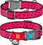 Picture of Collar WAU DOG OBROA NYLON Z ADRESÓWK QR 25mm/33-49cm ARBUZ