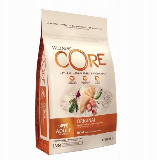 Picture of CORE Cat Adult Original Turkey with Chicken Recipe 4 kg