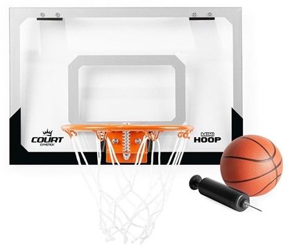 Attēls no Court Mini Hoop Basketball Hoop and Ball