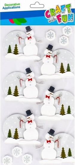 Picture of Craft with Fun OZDOBA BN NAKLEJKI 3D BALWANKI 6SZT CF 12/288