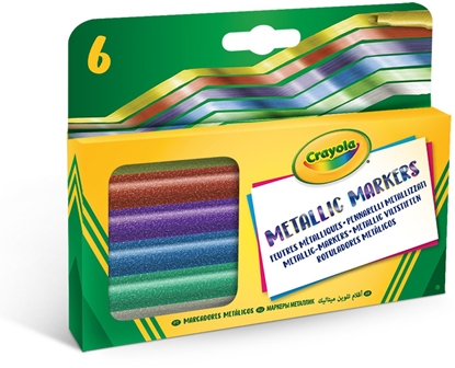Picture of CRAYOLA 6 metallic markers