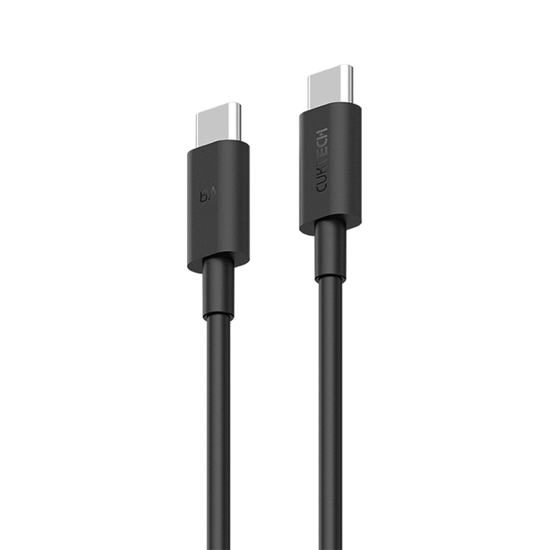 Picture of Cuktech CKCTC615NCBK USB-C 6A 240W Cable 1.5m - Bl