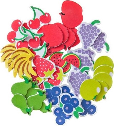 Picture of Dalprint Naklejki z pianki DPCRAFT Owoce 45szt. Dalprint