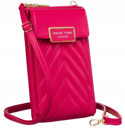 Picture of Damska mini torebka-portfel ze skóry ekologicznej Lumarko!