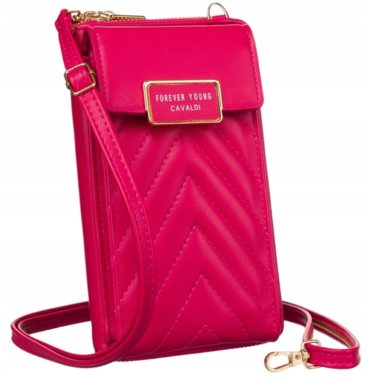 Picture of Damska mini torebka-portfel ze skóry ekologicznej Lumarko!