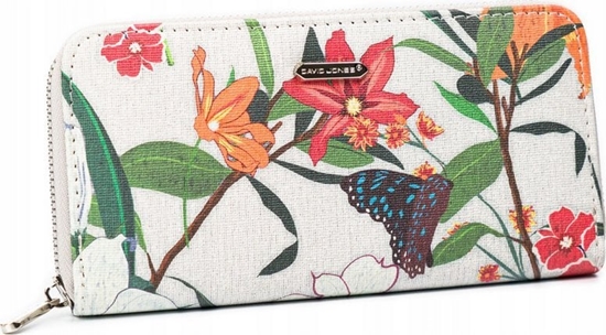 Изображение David Jones Duy portfel-piórnik damski ze skóry ekologicznej  David Jones NoSize