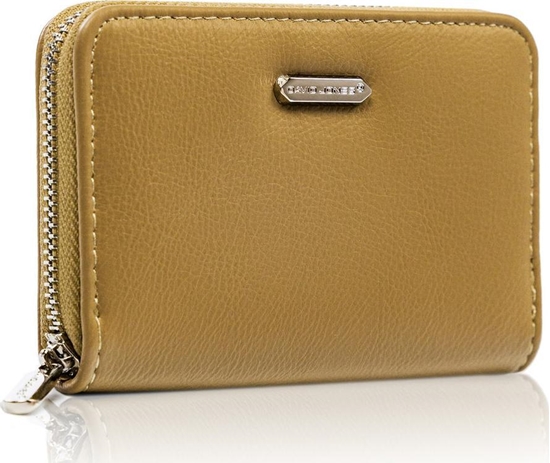 Picture of David Jones Porczny portfel damski z gadkiej eko skóry zapinany suwakiem David Jones NoSize
