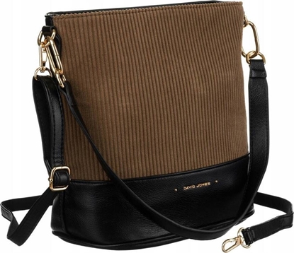 Attēls no David Jones Torba damska ze skóry ekologicznej z odpinanym paskiem - David Jones NoSize