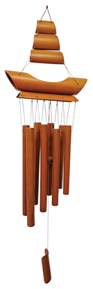 Picture of Dārza dekors Vēja zvani no bambusa