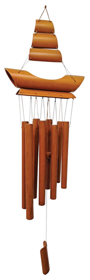 Picture of Dārza dekors Vēja zvani no bambusa
