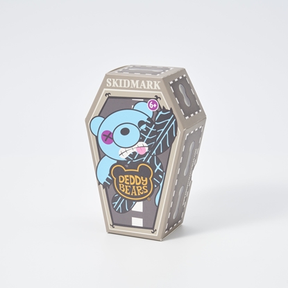 Attēls no DEDDY BEARS Plush in a coffin, 15 cm