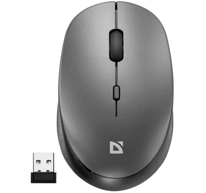 Picture of DEFENDER Wireless mouse silent click AURIS MB-027 800/1200/1600DPI grey