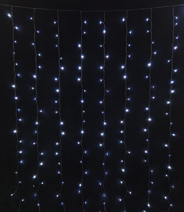 Picture of Dekoracja witeczna CHRISTMAS_TO GARL CURT 400LED 4X3M WA W IP44 SNOWF F