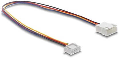 Attēls no Delock Fan Extension Cable PWM male to female 4 pin 30 cm