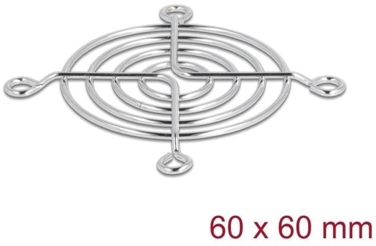 Picture of Delock Fan Grill 60 x 60 mm silver
