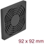 Изображение Delock Fan Grill with Dust Filter 92 x 92 mm black