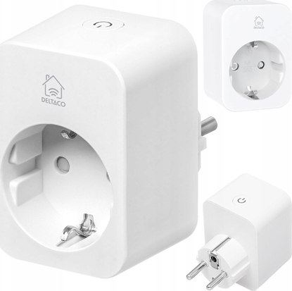 Picture of Deltaco Deltaco Smart Home Stecker Verbrauchsmonitor 16A weiß
