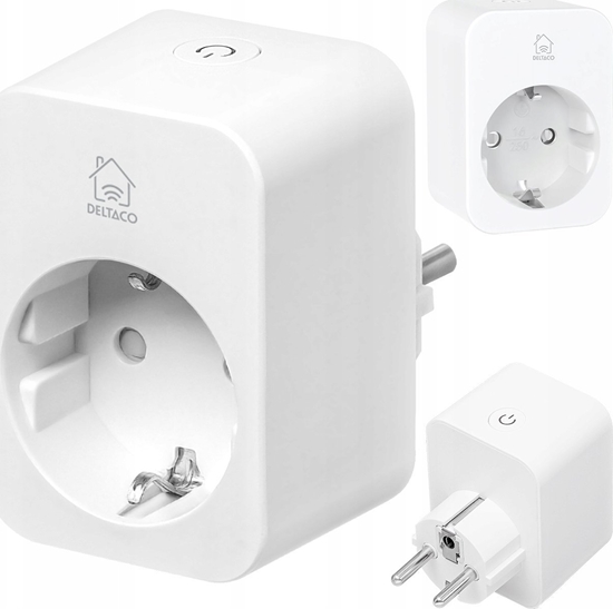 Picture of Deltaco Deltaco Smart Home Stecker Verbrauchsmonitor 16A weiß