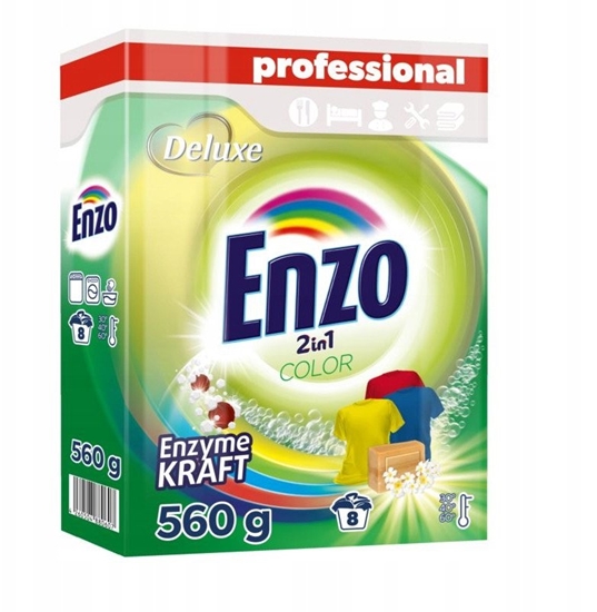 Picture of DELUXE ENZO Proszek d/prania 560g KOLOR