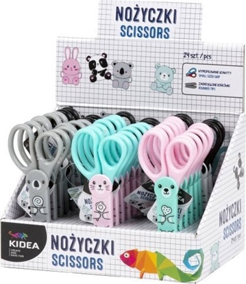 Изображение Derform Noyczki dla dzieci szkolne z figurk w etui 12,5 cm
