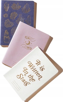 Attēls no Designworks Ink Zestaw 3 notatników Mystic