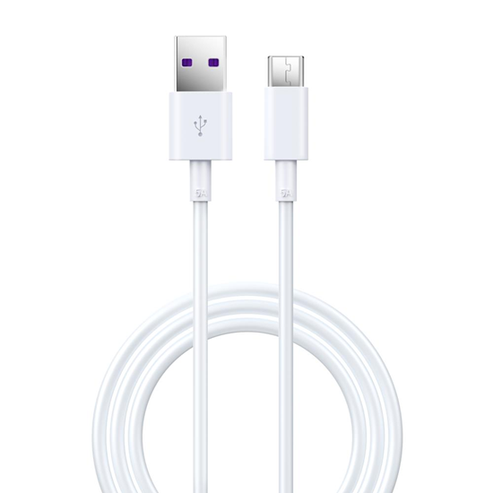 Picture of Devia cable Shark USB - USB-C 1,5 m 5A white 